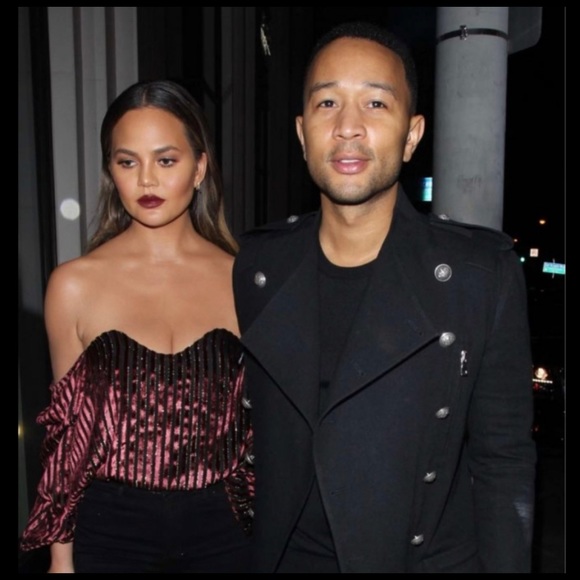 Caroline Constas • Gabrielle Velvet Bustier • Meghan King • SZ S • Retail $445 - Picture 4 of 14